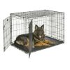 Double Door iCrate Metal Dog Crate, 42"