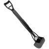 31.5in Pet Pooper Scooper Foldable Long Handle Dog Poop Waste Pick Up Rake for Large Medium Small Dogs Cats Pets